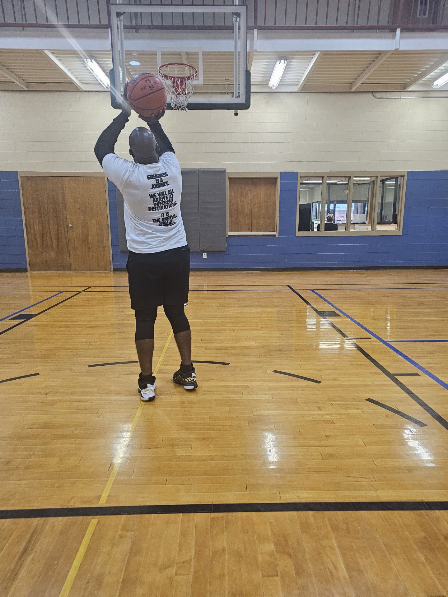 Coach Dixon shooting