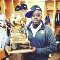 Coach Dixon with trainess